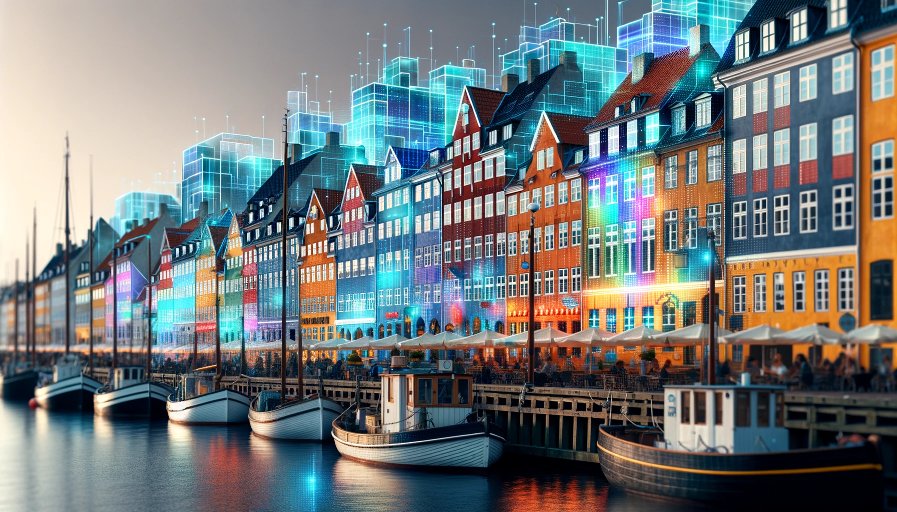 View of Copenhagen, Denmark
